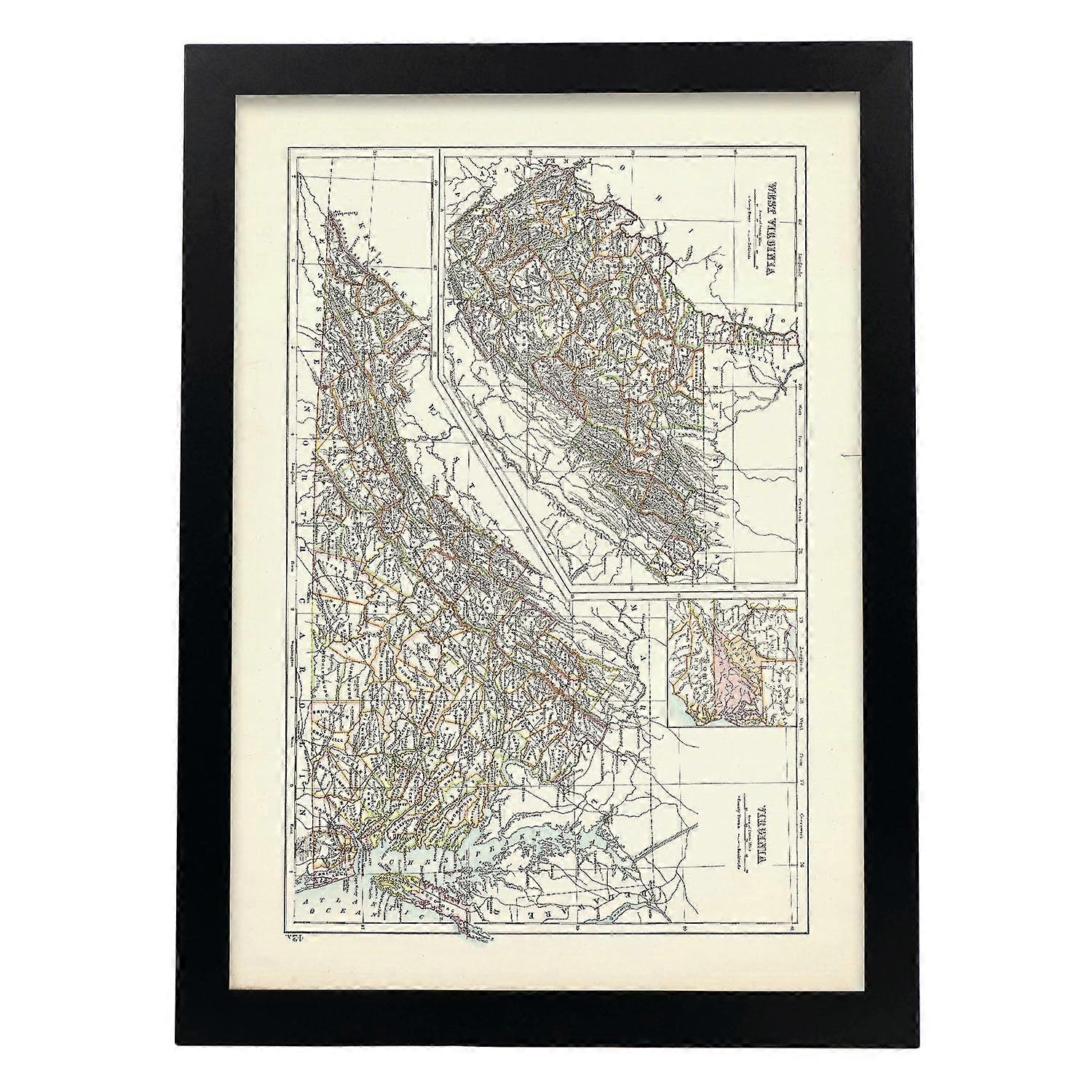 Virginia-Schild 1885