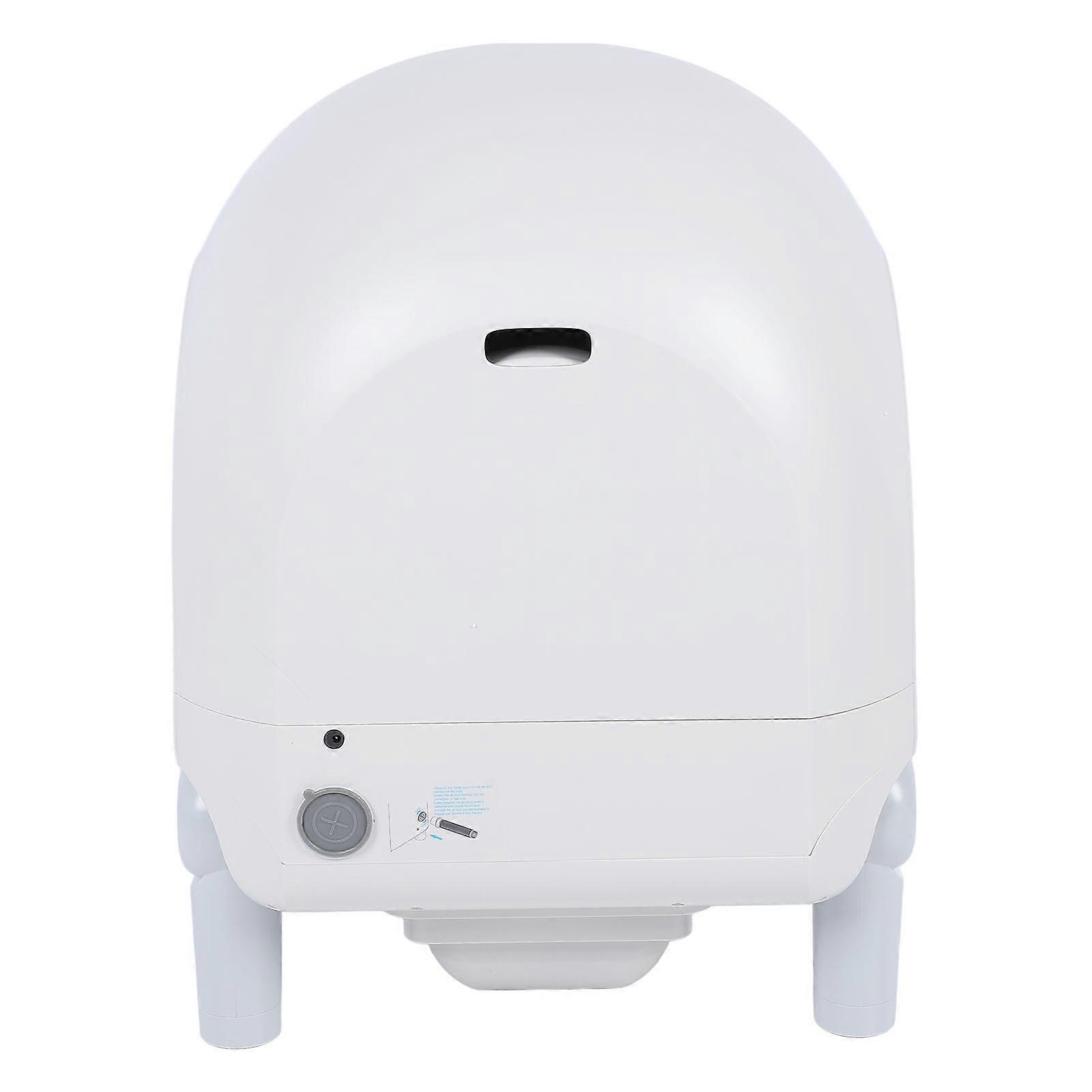 Automatic Self-Cleaning Cat Litter Box White 51.5x55.1x56.7cm