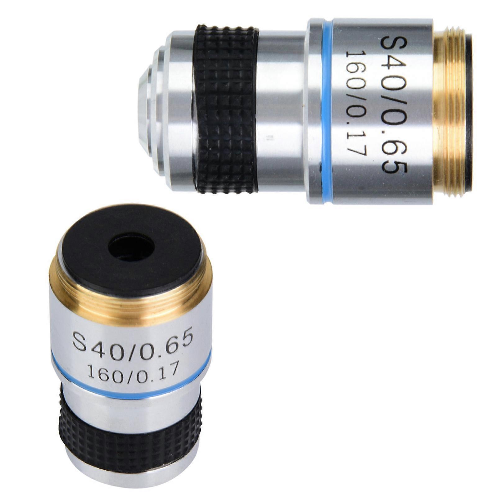 40X 185 Biological Microscope Achromatic Objective Lens 160/0.17