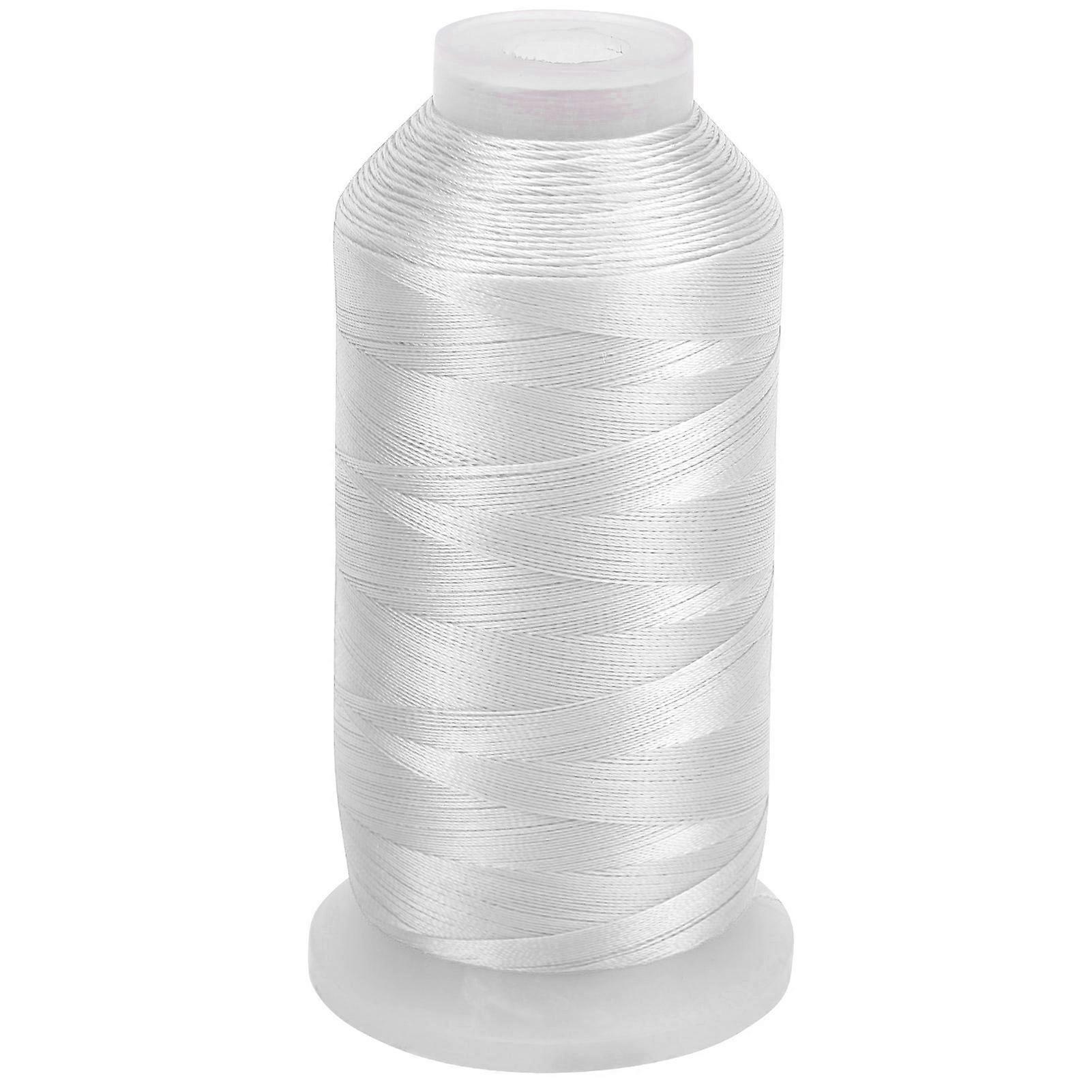 Sewing Machine Thread, Low Disconnect Rate, Better Lubrication, Embroidery Thread for Home Use, White