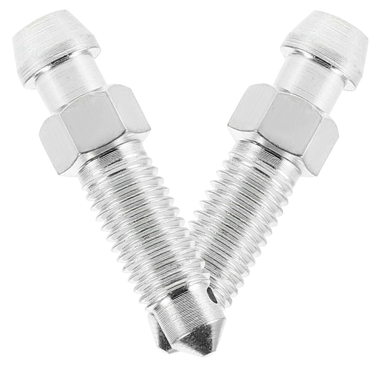 Bleed Valve Fork Air Bleed Valve Durable Metal 2Pcs for Car Use