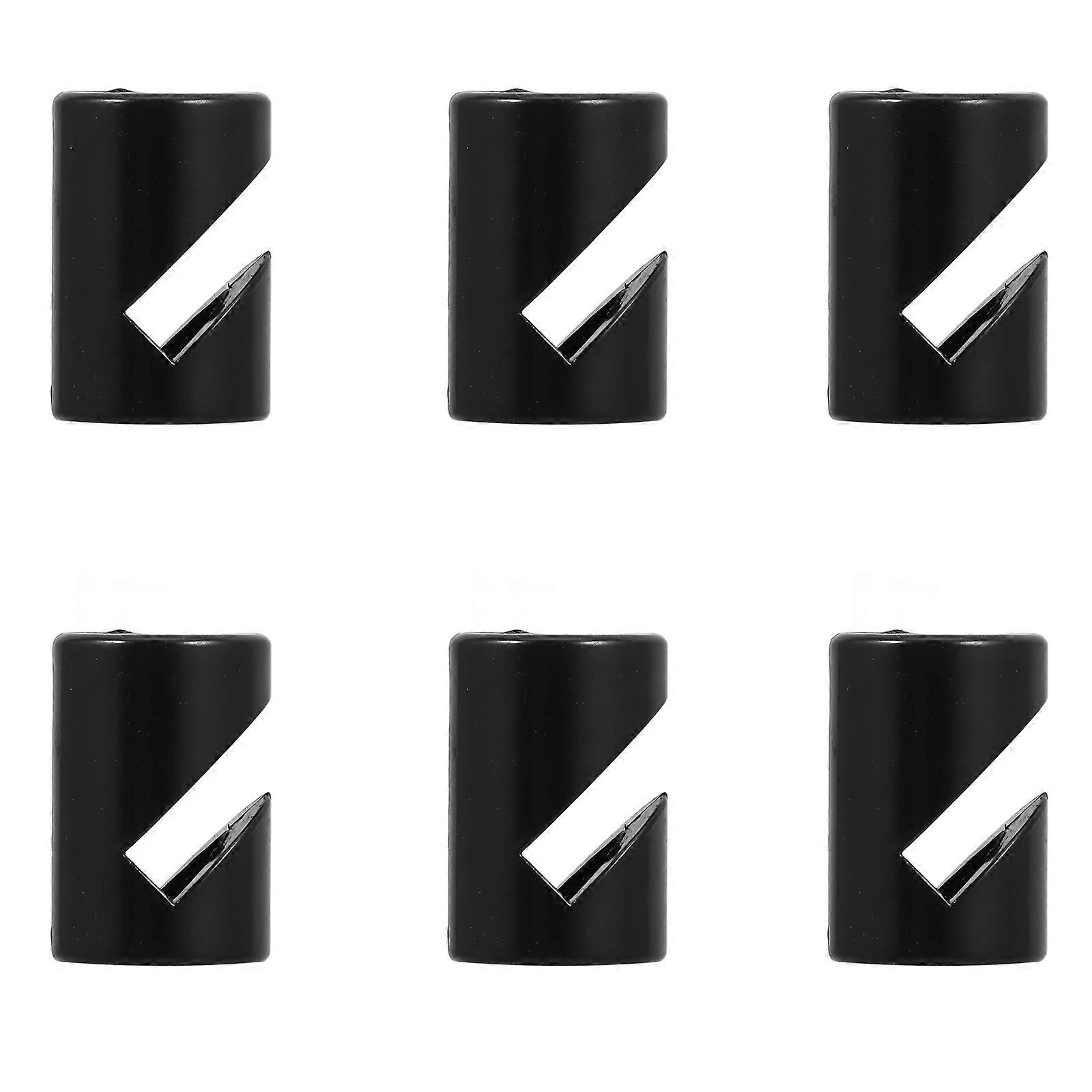 Chandelier Hook Ceiling Hook Wall Fixtures Light Fixture Stability Abs Black Position Adjustment 6Pcs