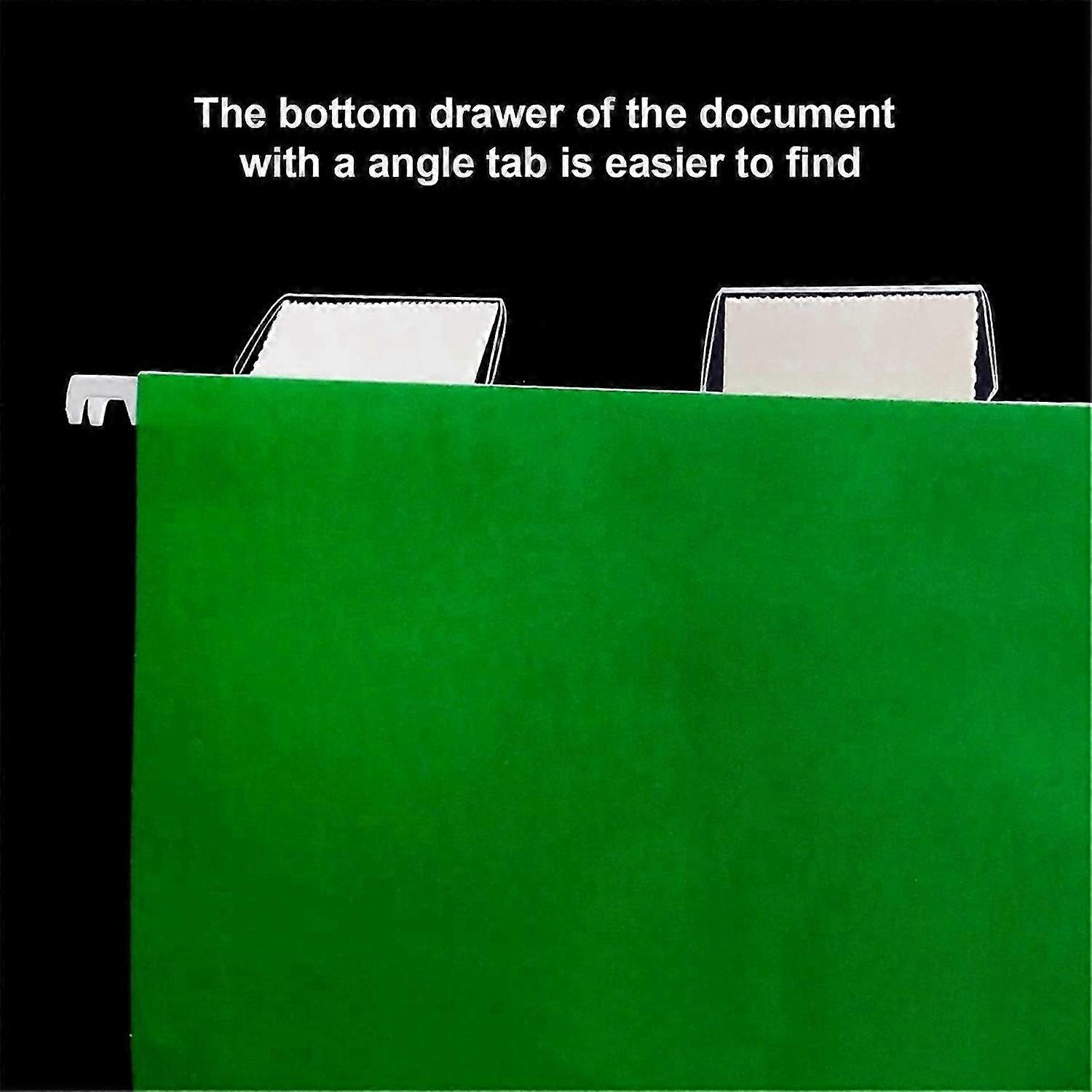 Folder Tabs and Inserts for Quick Identification of Hanging Files