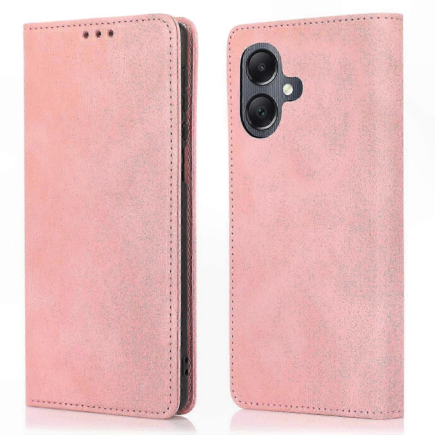 Galaxy A06 A07 Case Magnetic Leather Flip Cover Wallet Phone Case 4G 5G