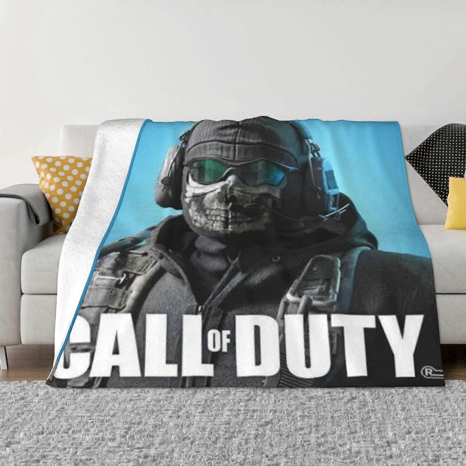 n1206 Call of duty Blanket Super Soft Throw Blanket, ciepłe lekkie pluszowe koce ju1206