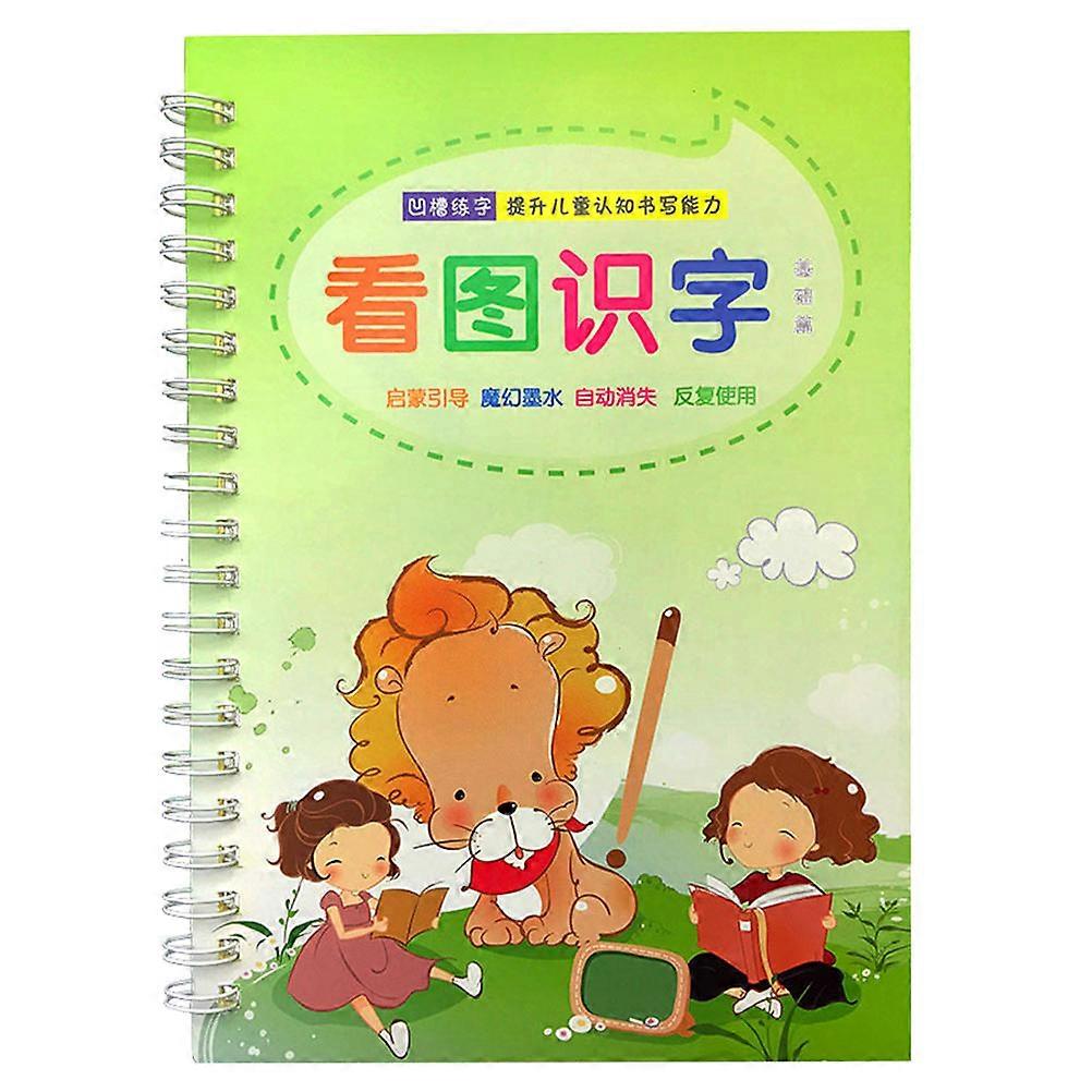 Writing Sticker Groove Copybook for Handwriting Use Multi-Style Practice Book