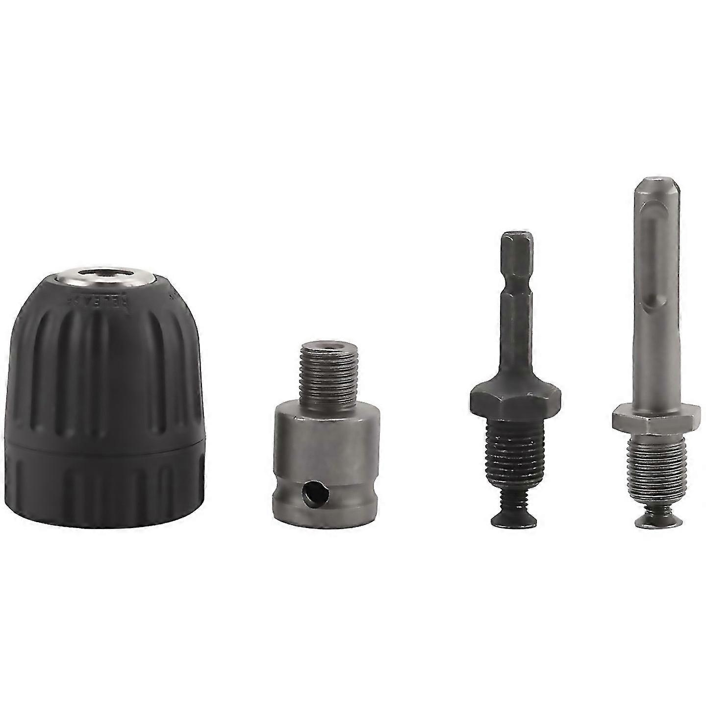 For 0810mm Precise Keyless Drill Chuck Converter 38inch 24unf Thread Quick Change Adapter