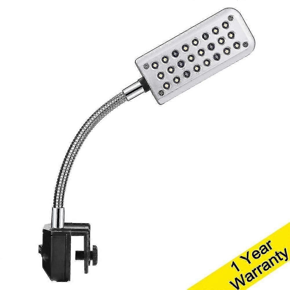 Fish Tank With Aquarium Light Small Light Emitting Diode Clip Light