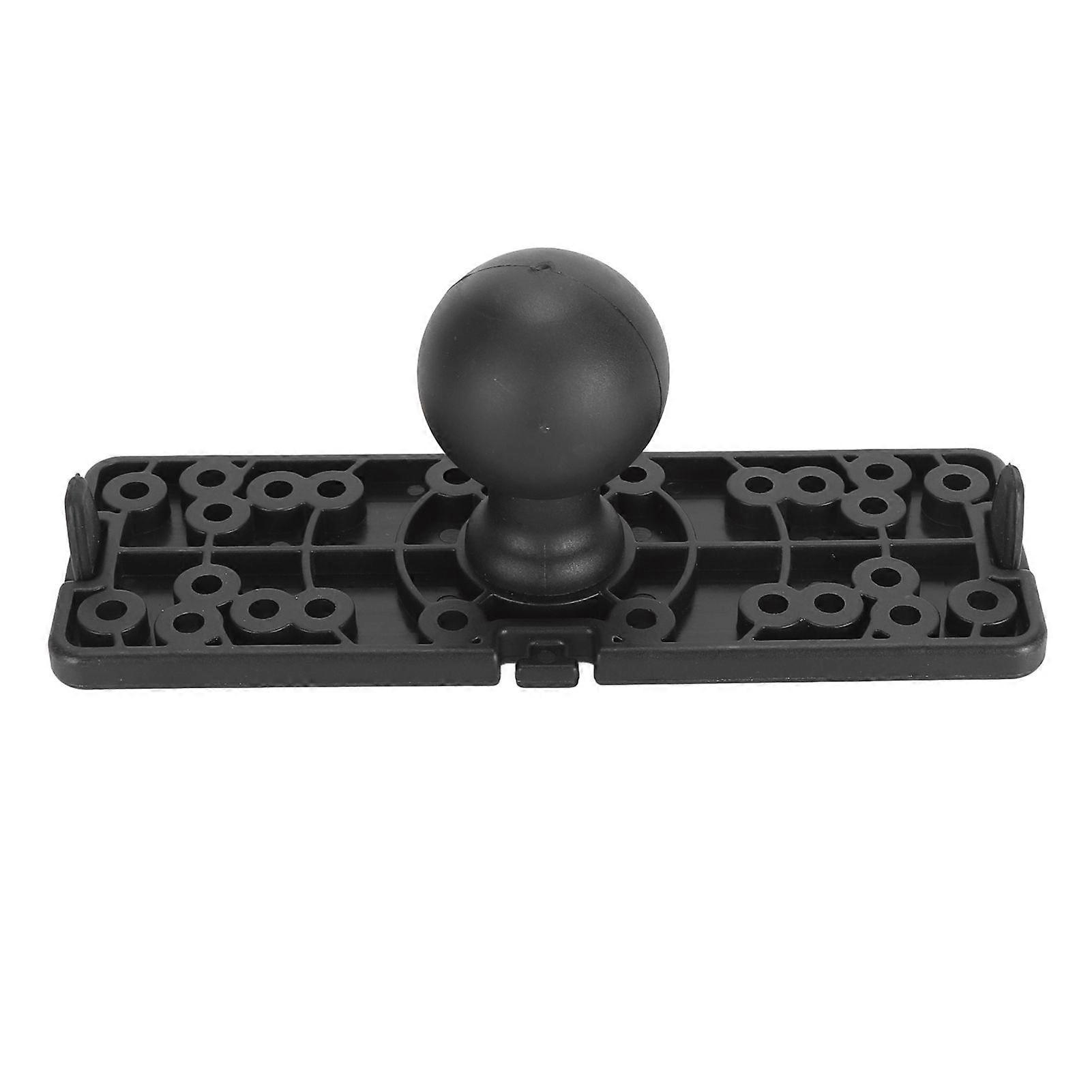 Fish Finder Mount Plate Universal 1,5 tums boll båt elektronisk ekolodshållare för Garmin för Humminbird för Lowrance