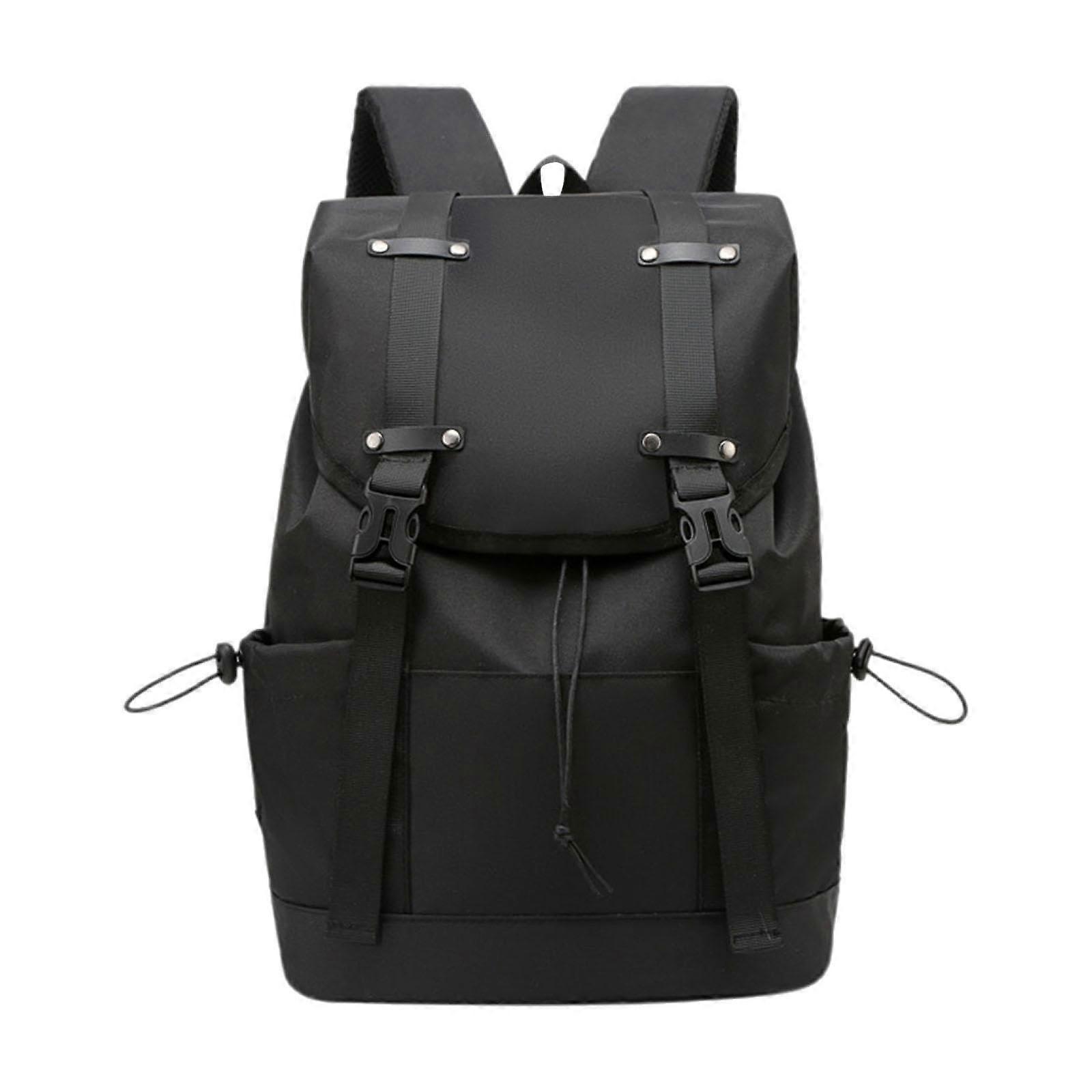 Laptop Backpack Unisex Black Computer Bag For Business Office Use Men And Women