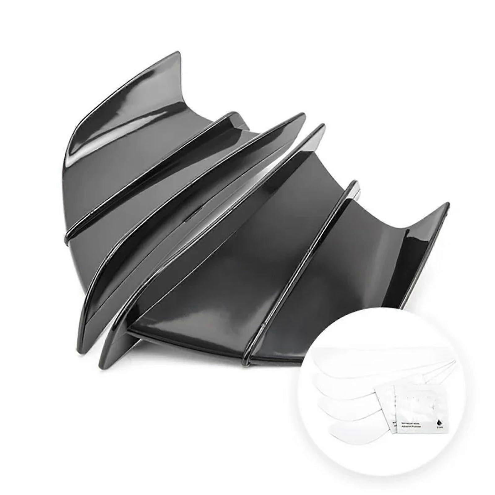 Motorcycle Deflector Spoiler For GSR750 GSR600 GSR400 BlackA Fixed Winglet Fairing Accessory