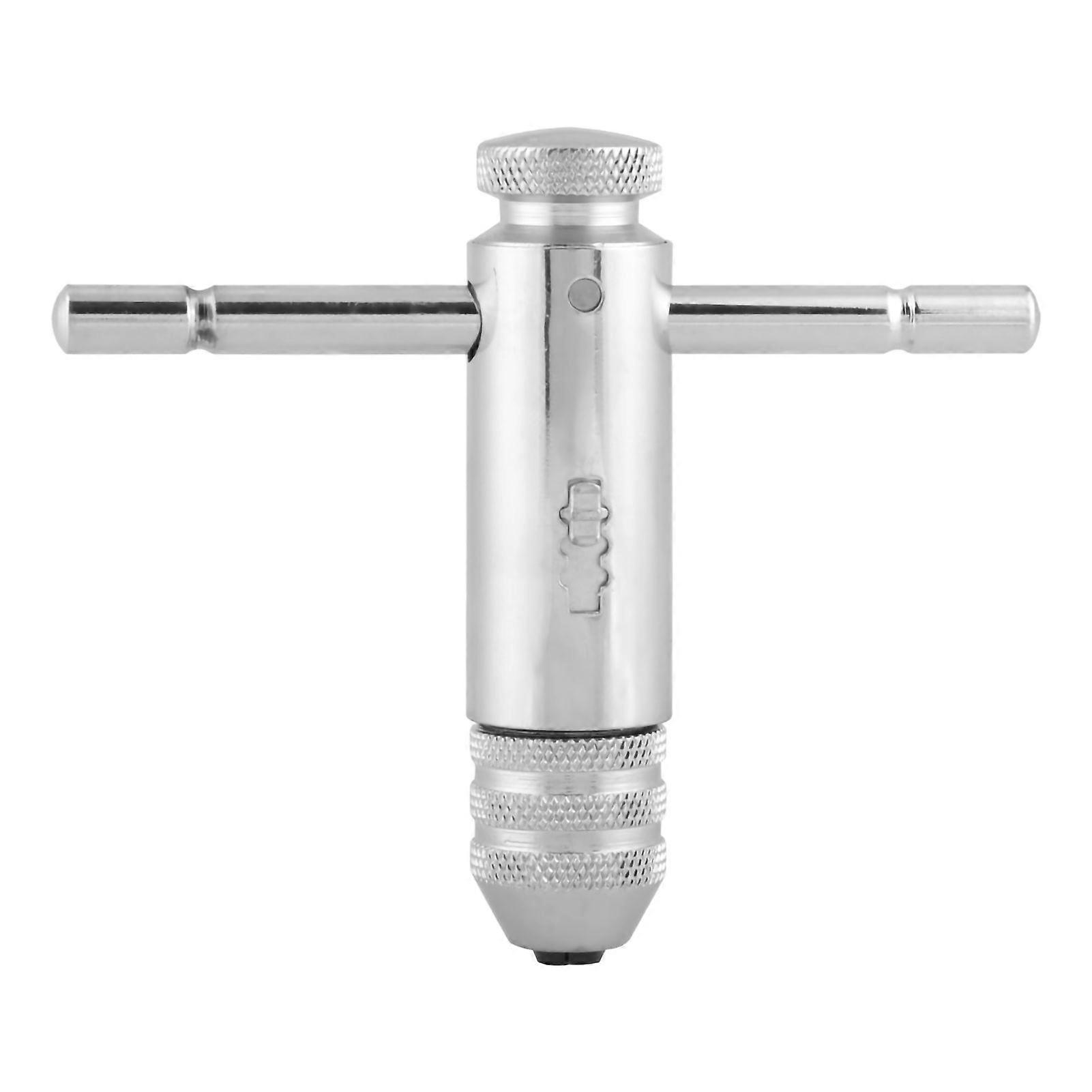 New Arrival 3mm-8mm Reversible M3-M8 T Bar Handle Ratchet Tap Wrench Holder For Tap And Die Set