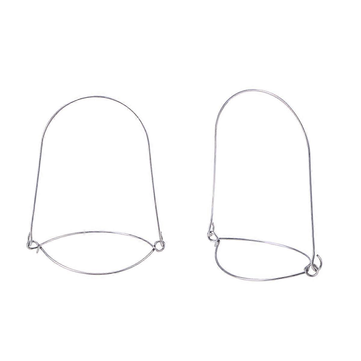 Wire Handles Hangers Stainless Steel Mason Jar Hooks for 36Pcs Canning Jars