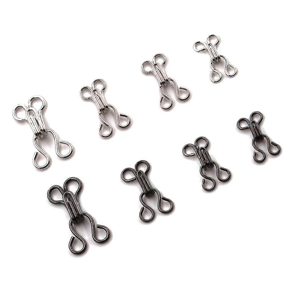 Clothing Hooks Bra Hooks Sewing Closure 120Pcs Set Multi Colors