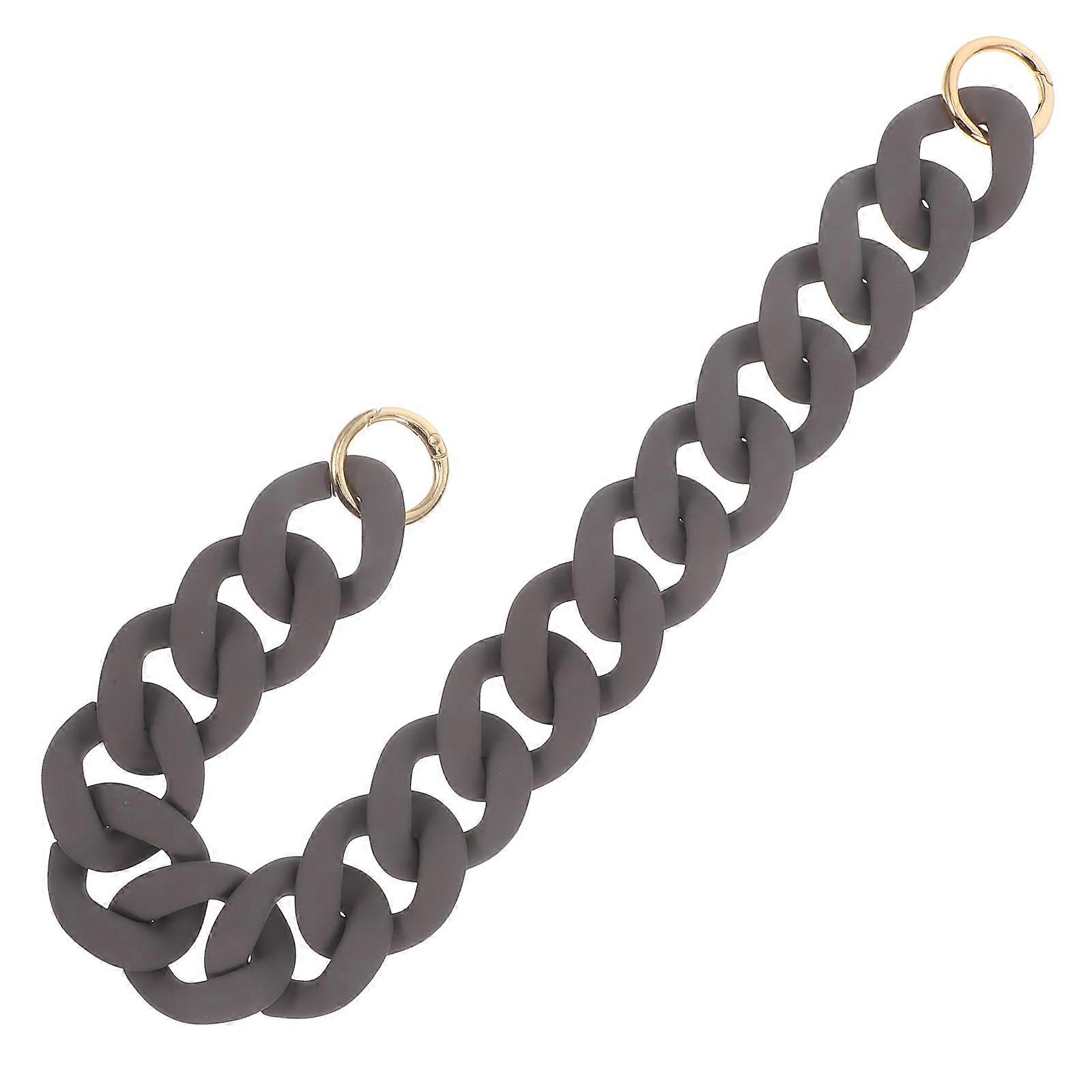 Chain Strap for Purse Detachable Acrylic Purse Strap for Handbags 2Pcs