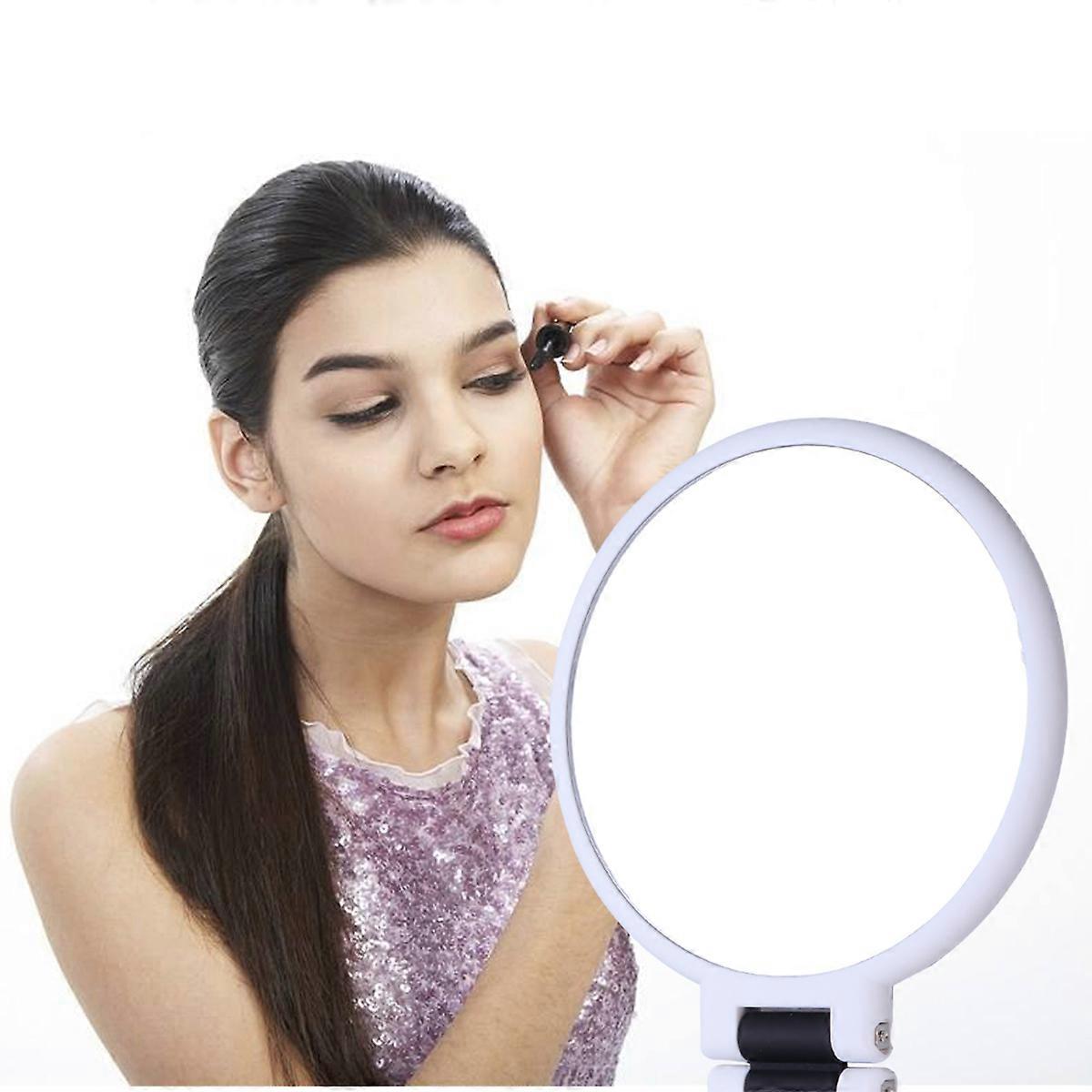 Magnifying Shaving Mirror 10x Round Makeup Mirror for Vanity White