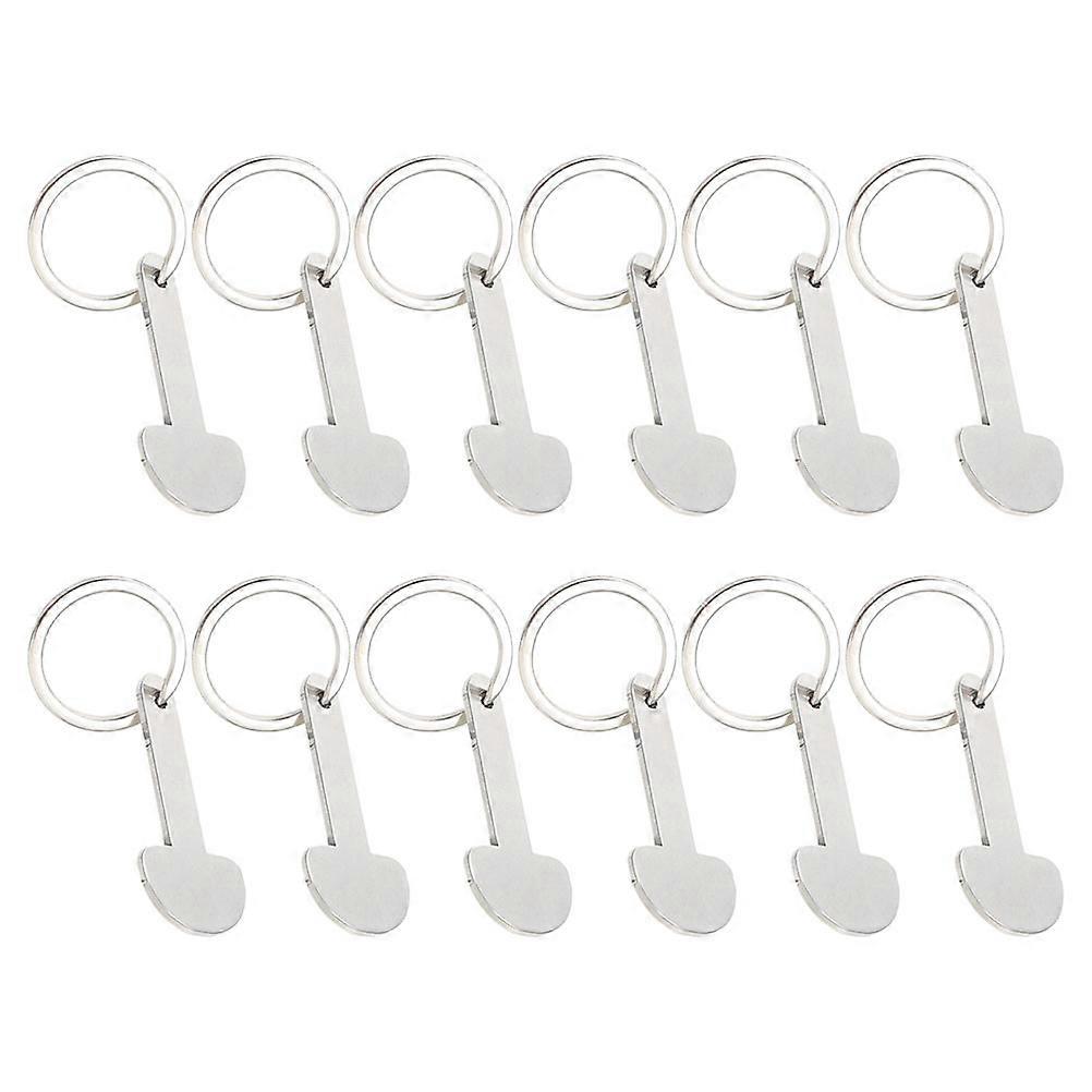 Silver Shopping Cart Trolley Tokens for Shopping 36Pcs Zinc Alloy