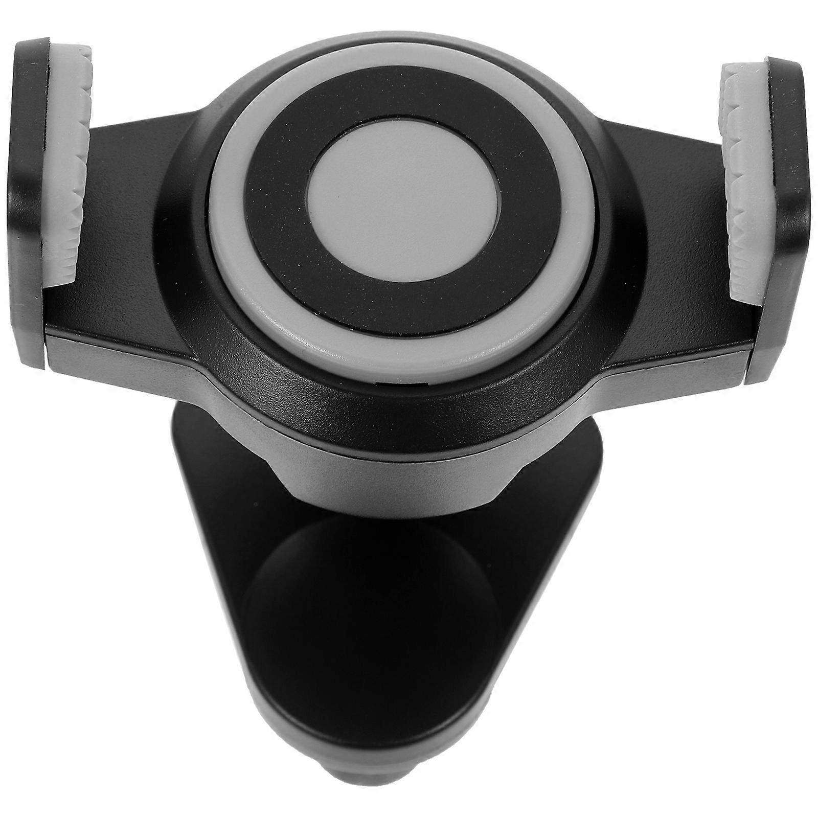 Compact Car Phone Holder 2Pcs Grey Vehicle Phone Mount For Navigation 4.13X3.93X3.54In Featuring Vibration Resistance