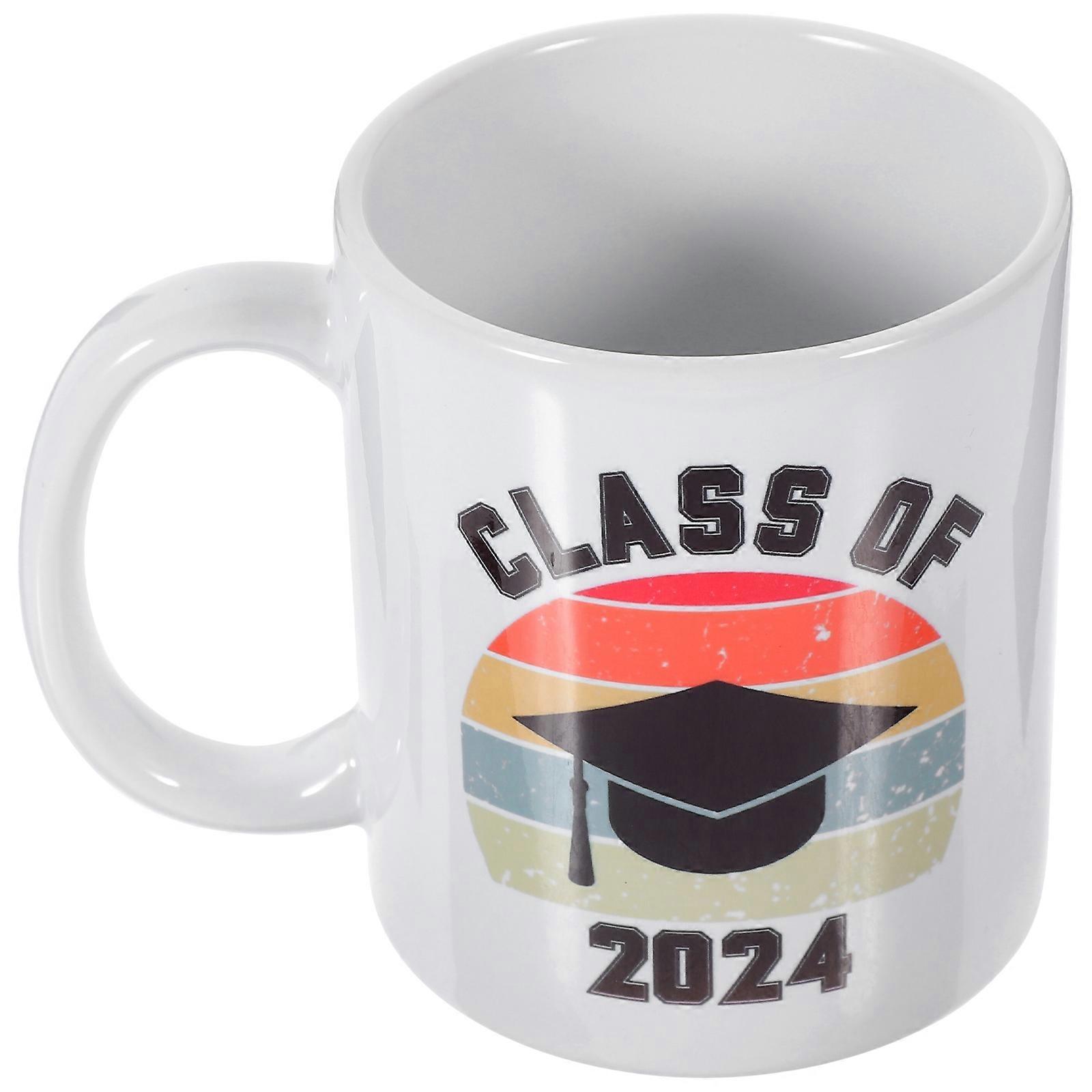 Mug Cup Simple Appearance for Daily Use Ergonomic Design Practical 1Pcs