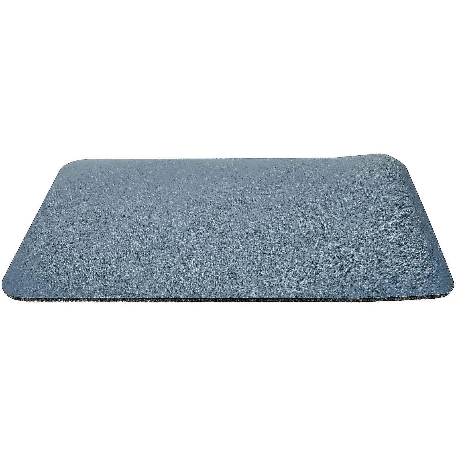 Absorbent Dish Drying Mat Coffee Mat for Home Use 2Pcs Navy