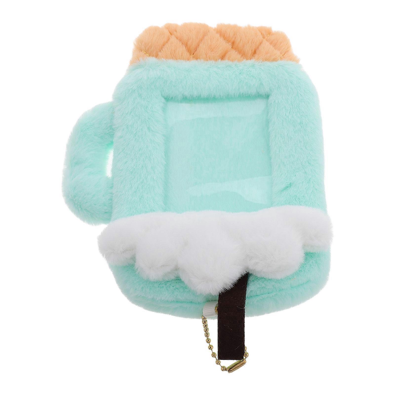 Cartoon Photo Card Holder Plush Cute Card Holder for Daily Use 3Pcs