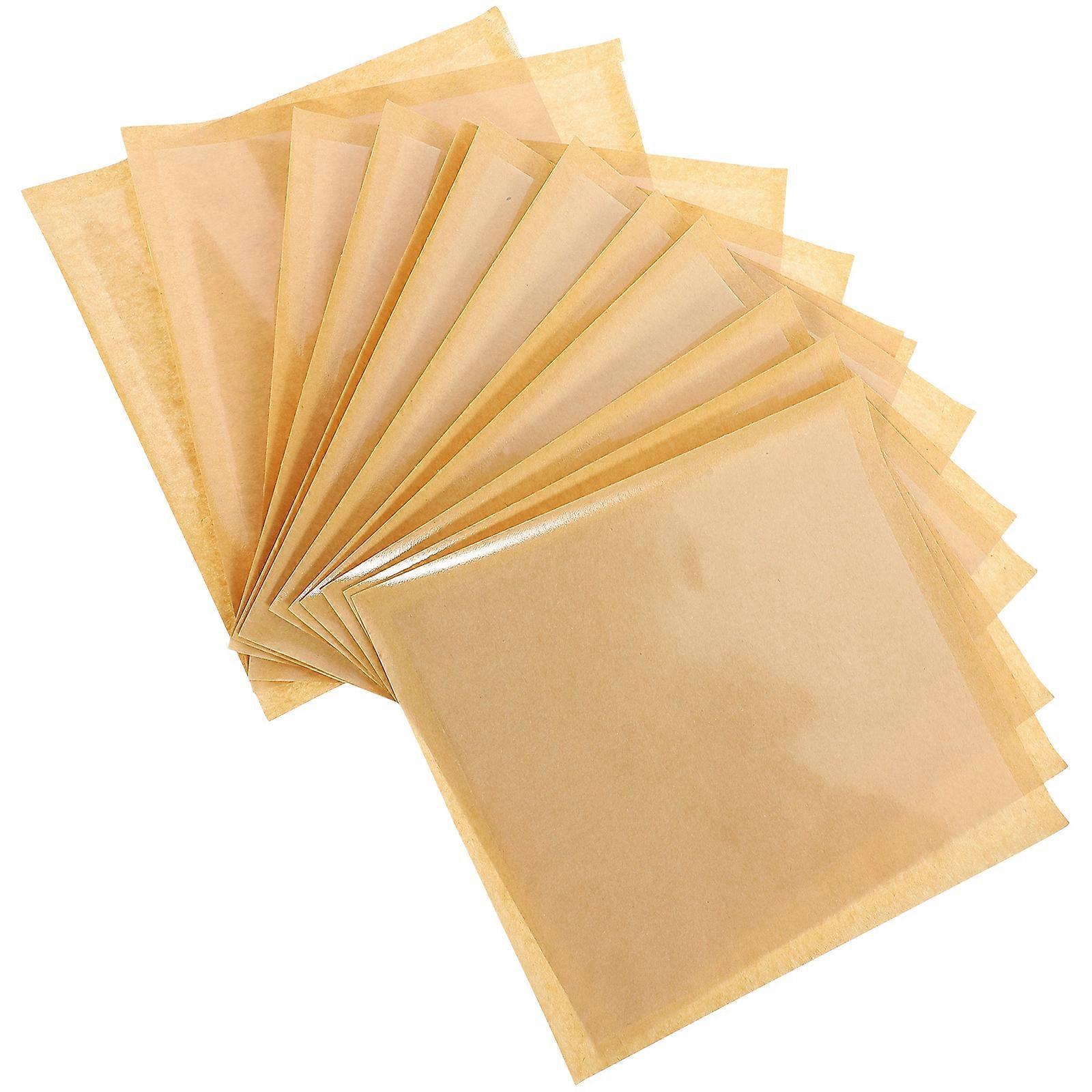 Rectangular Bakery Bags With Clear Window 400 Pcs Food Packaging For Party Gifts And Holiday Events Crafted From Paper