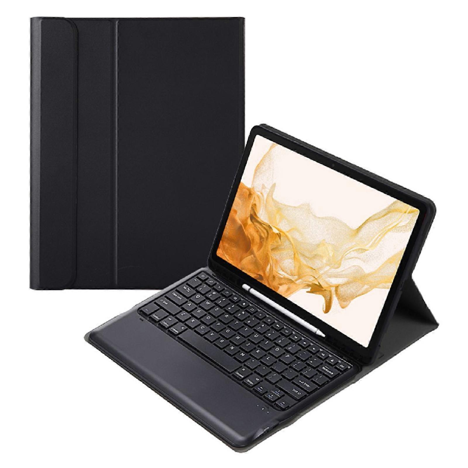 A800B Split Bluetooth Keyboard Leather Case with Holder & Pen Slot For Samsung Galaxy Tab S8+ X800