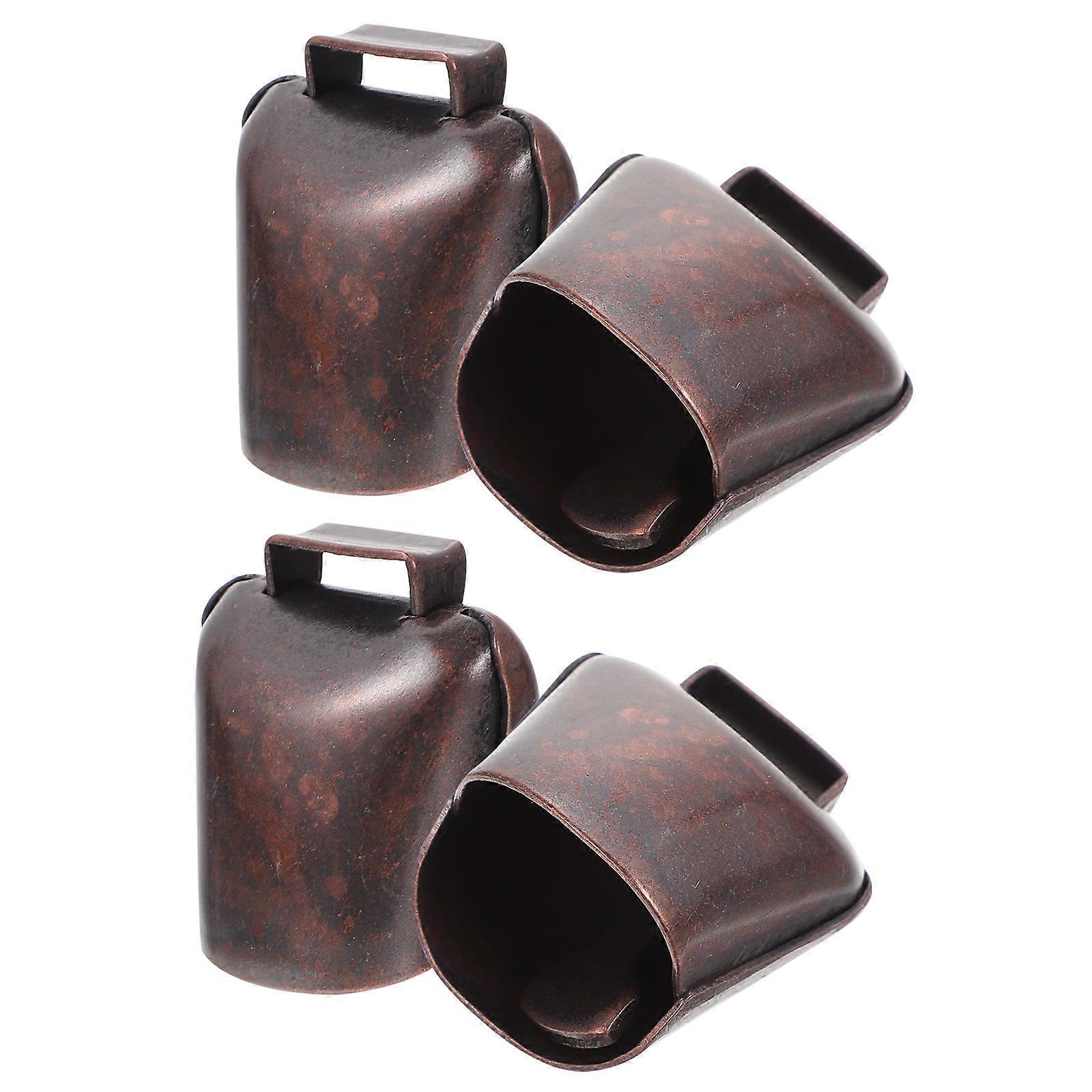Noise Making Copper Grazing Bells for Cattle and Sheep Farming 8 Pcs