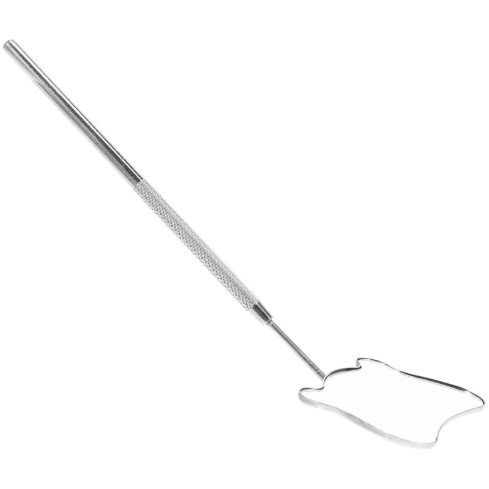 Handheld Eyelash Mirror for Lash Extension Process 5Pcs Stainless Set