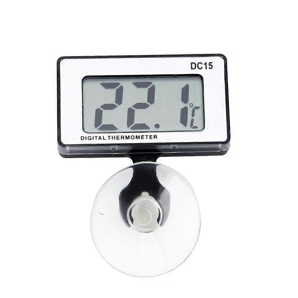 Aquarium Dc15 Mini Digital LCD Temperature Meter with Suction Cup