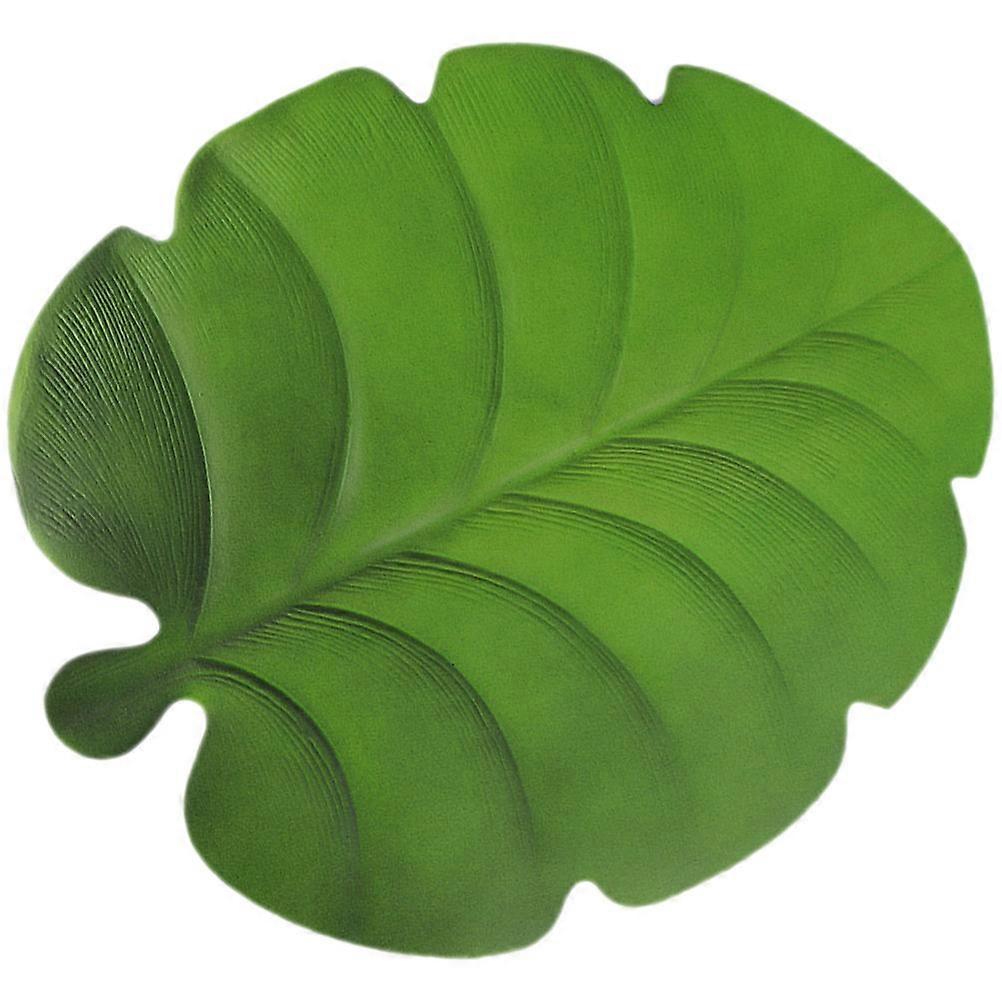 Dining Mat Monstera Placemat for Table Protection 5Pcs Green Eva