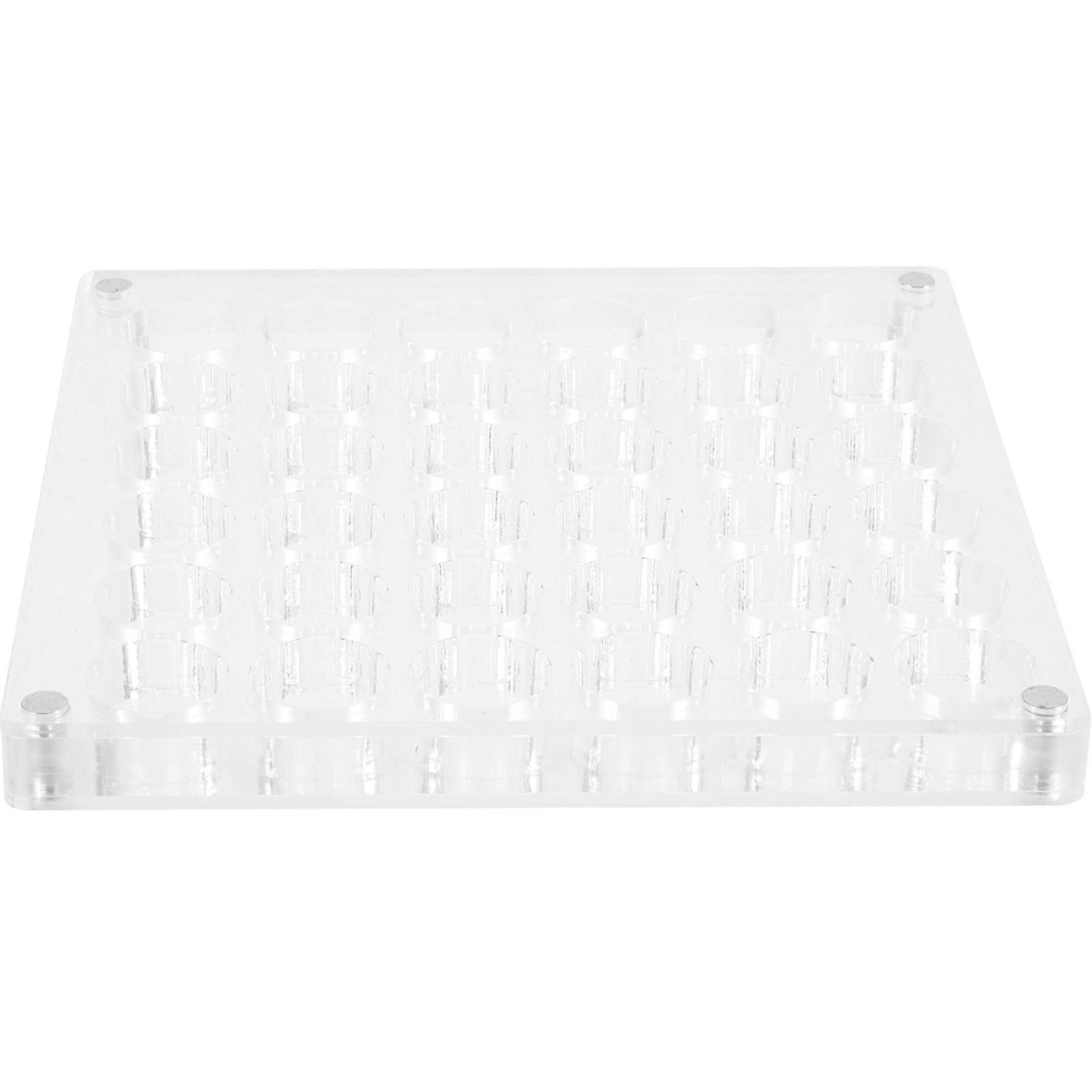 Organize Small Items With This Durable Transparent Beads Box For Home Organization 12X12Cm 4Pcs