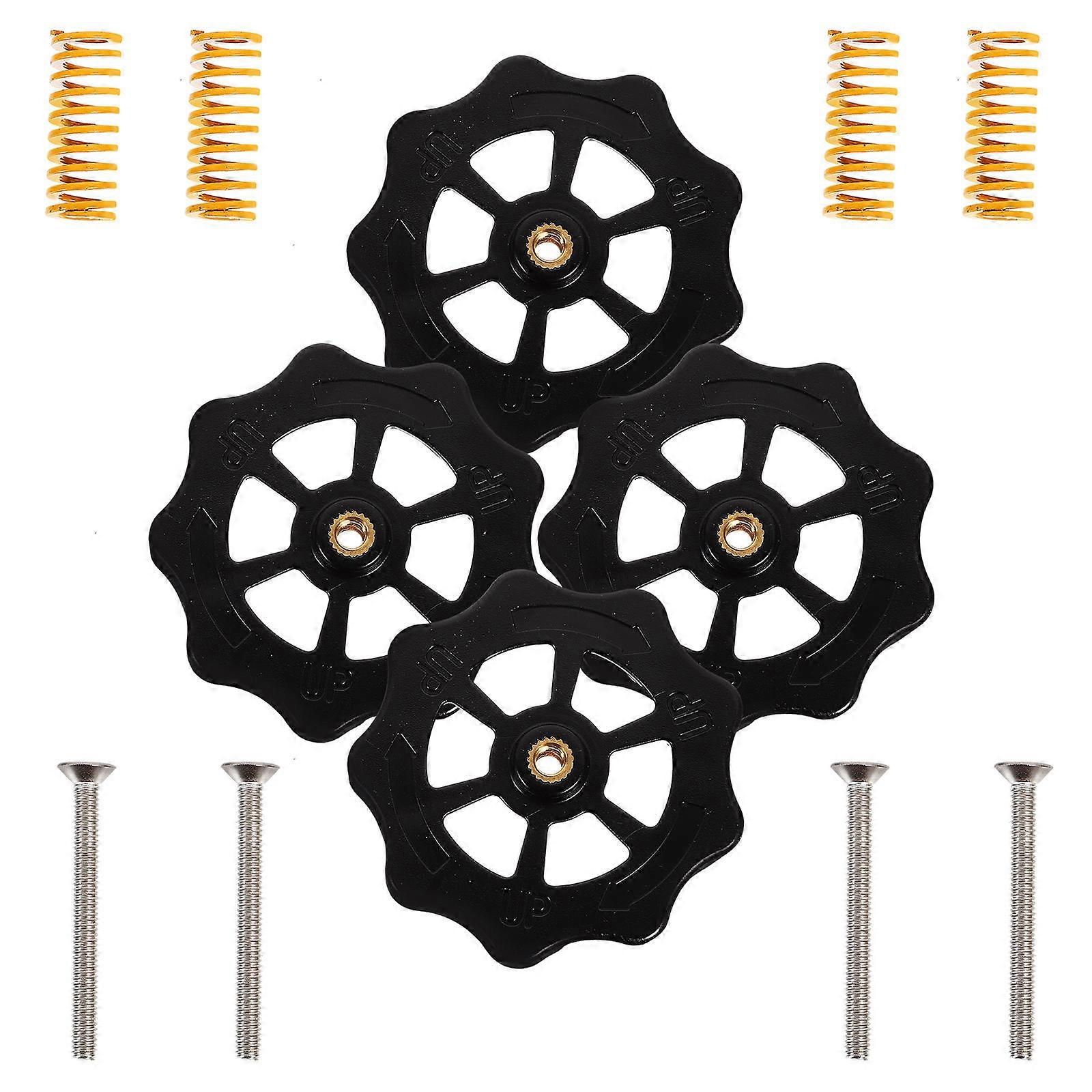 Leveling Spring Set Heated Bed 3D Printer Parts with Screws 2Pcs