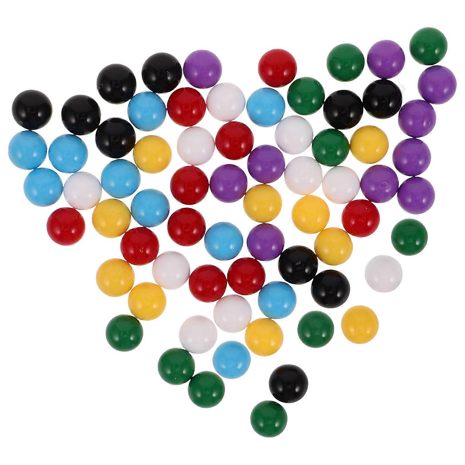 Educational Math Balls 70Pcs Assorted Color Plastic Durable Education for Kids
