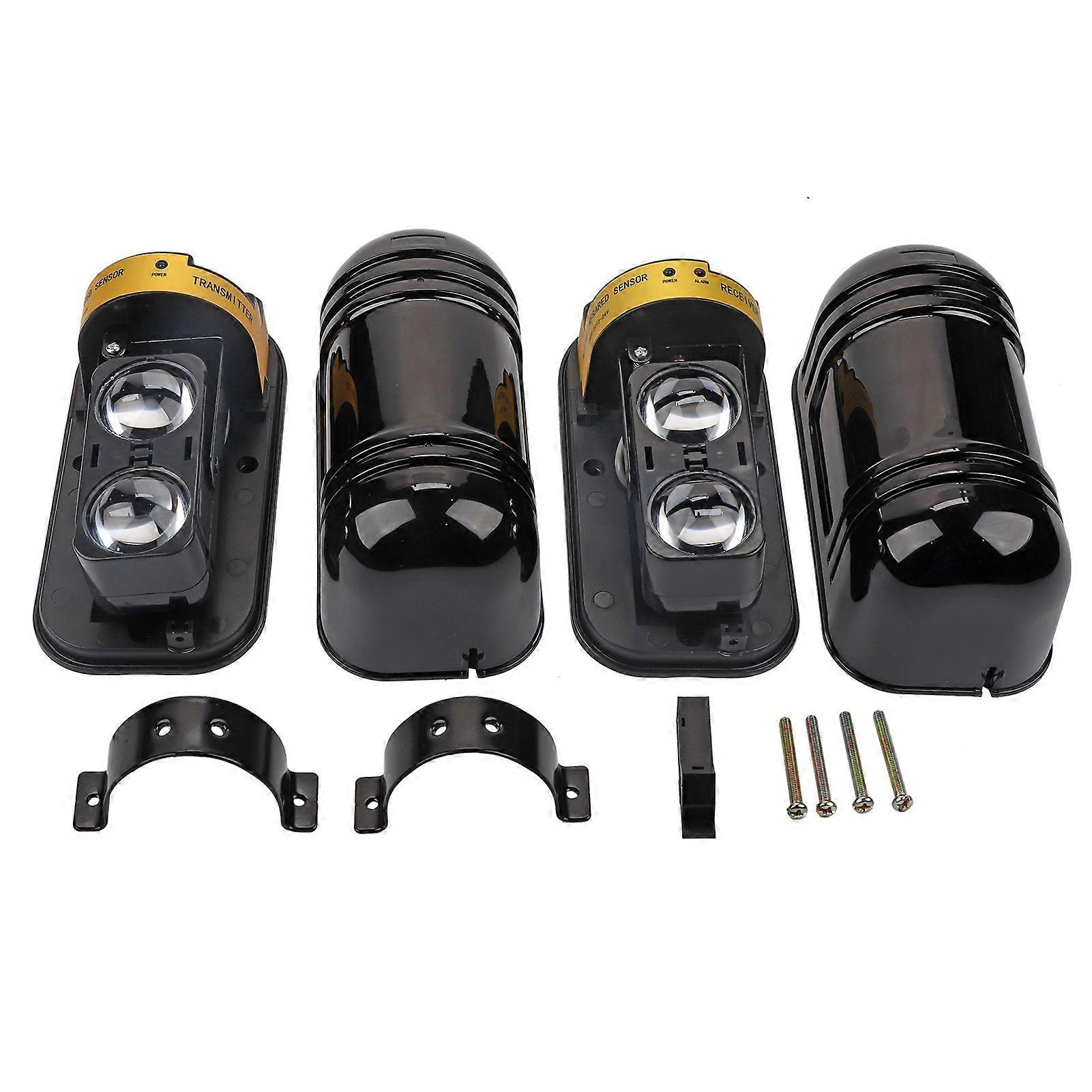 Invisible Beam Barrier Active Detection Digital Pulse Infrared Sensor 100m IR Alarm