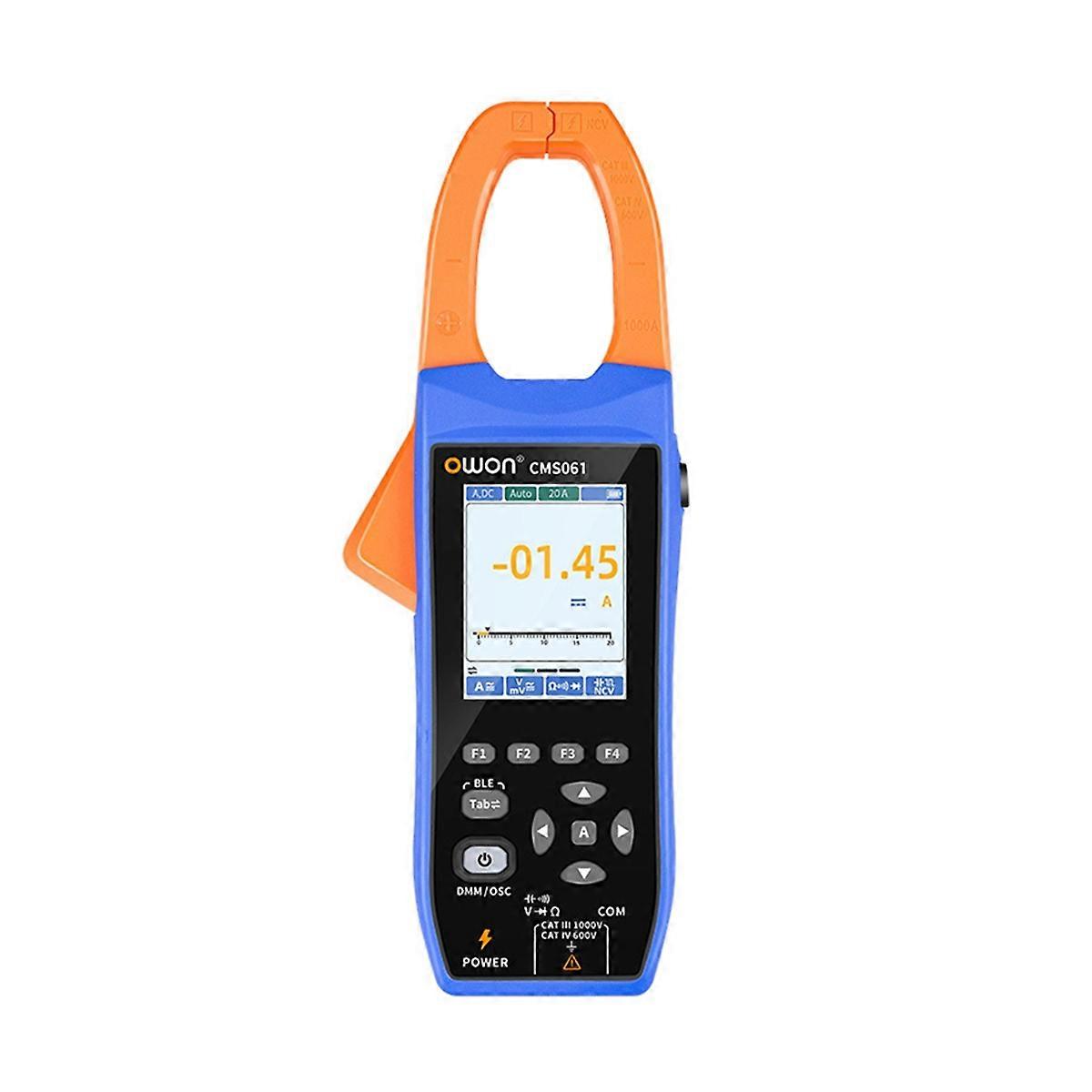 Clamp Teter CMS061 600A Digital Oscilloscope with Bluetooth Recorder Function Meter NCV Multifunction Meter