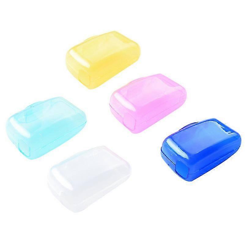 50pcs Travel Portable Toothbrush Head Covers Toothbrush Protective Case