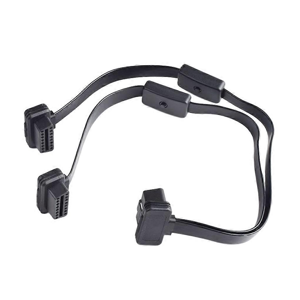 16pin OBDII Adapter Cable Splitter Cord Converter Conversion Connector