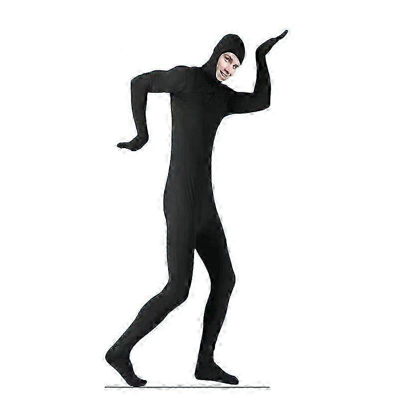 Invisible Morph Zentai Suit Spandex Open Face Cosplay Costume For Mens Womens _b