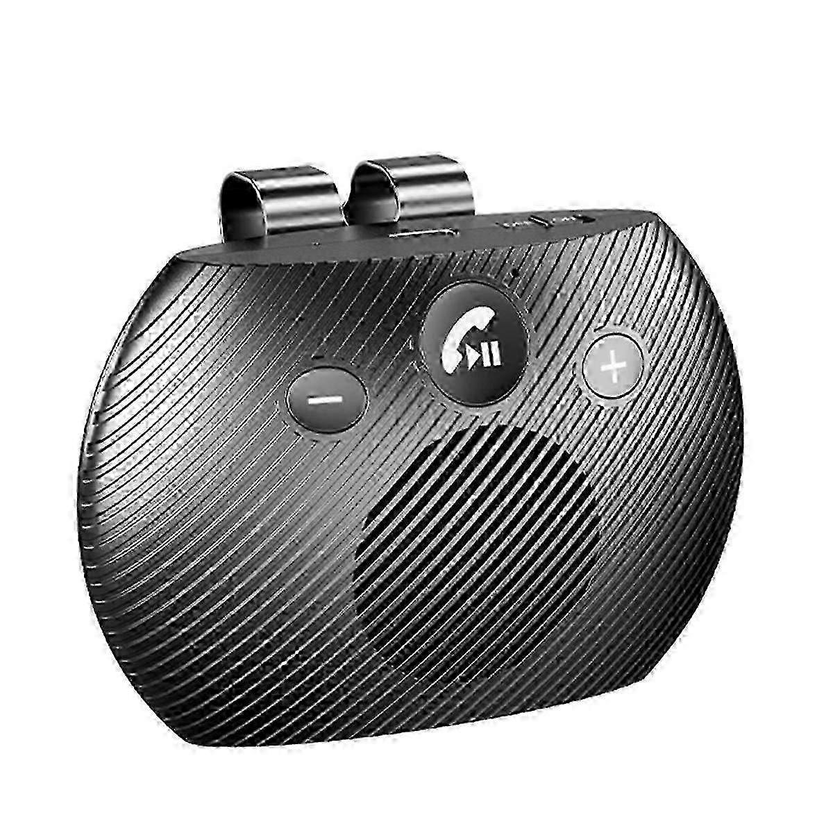 Bluetooth 5.3 Speaker with Car Visor Clip for Hands-Free Wireless Audio and Mic in UK Vehicles