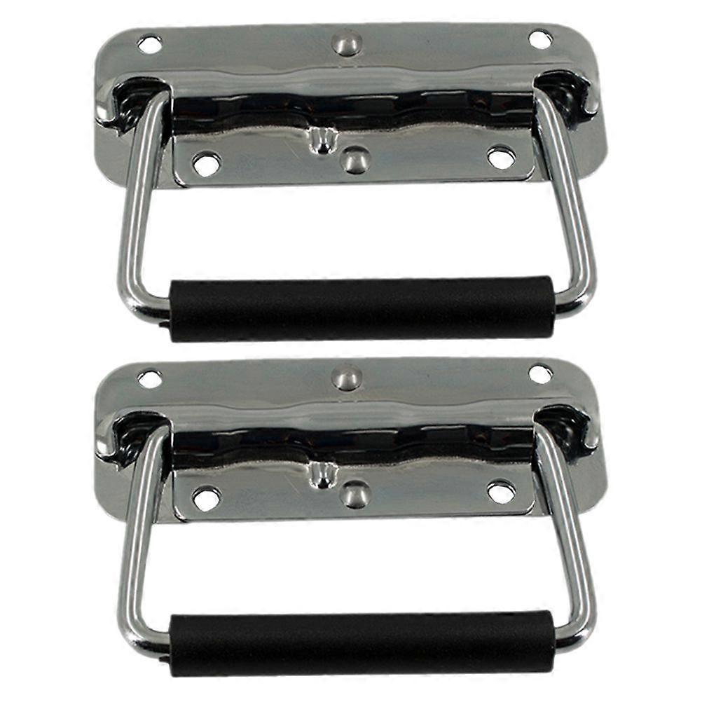 2PCS Supply Toolbox Handles Sturdy Tool Cabinet Pull Handle Warm-box Pull Handle Multi-purpose Pull Handle Heavy Duty Flight Case Handle Accessory for