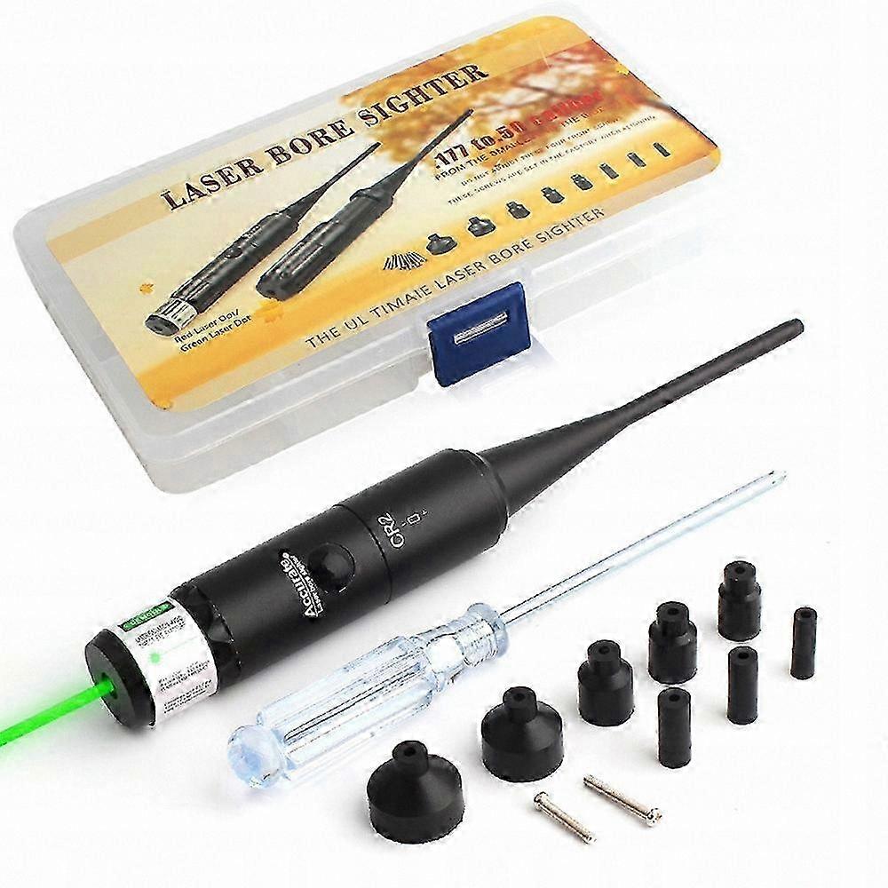 Green Laser Tool for Weapon Optic Alignment and Calibration