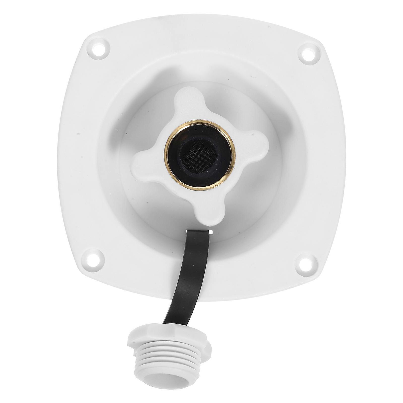 RV Water Fill Inlet Replacement For Marine Modification Quick Installation White 1Pcs