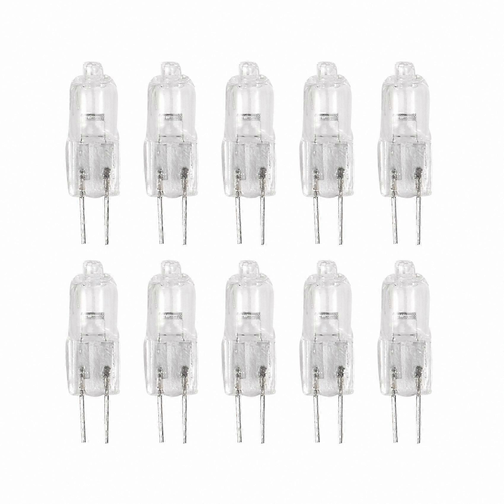 10-Pack Warm White G4 Halogen Bulbs, 12V 35W Pin Base Lighting Solution