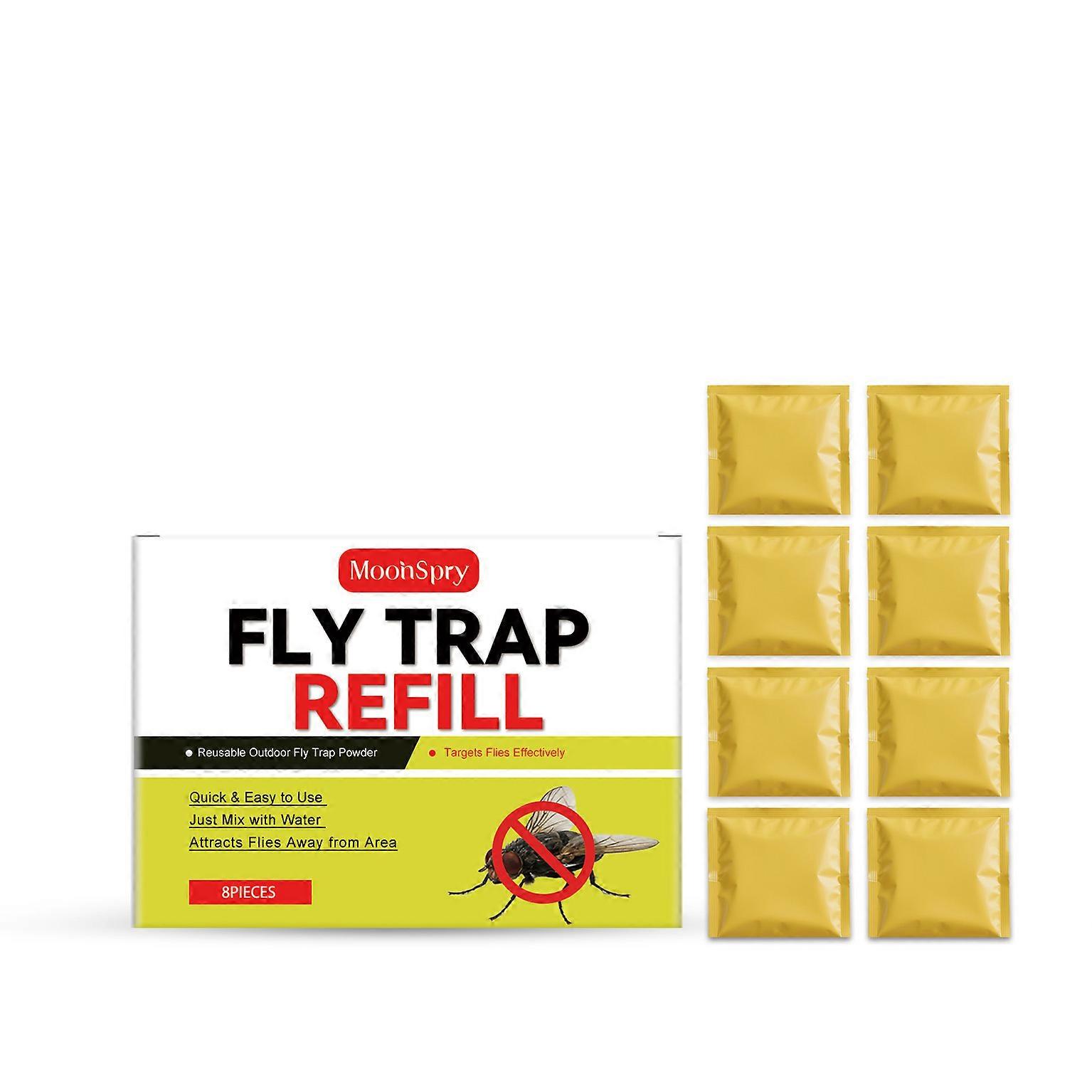 Fly Trap Bait Is Carefully Formulated From Fish Bone Meal
