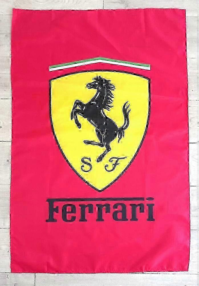 Huge Ferrari Car Flag Poster Style 23