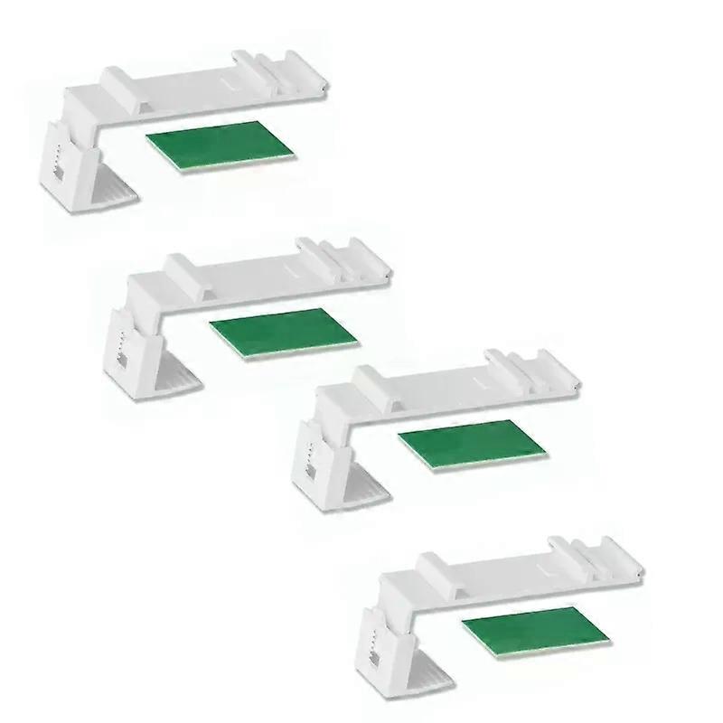 Roller Blinds Fixing Bracket No Drilling Replacement Parts for Window Shade Roller Curtain Rod Holder Adjustable Clamp