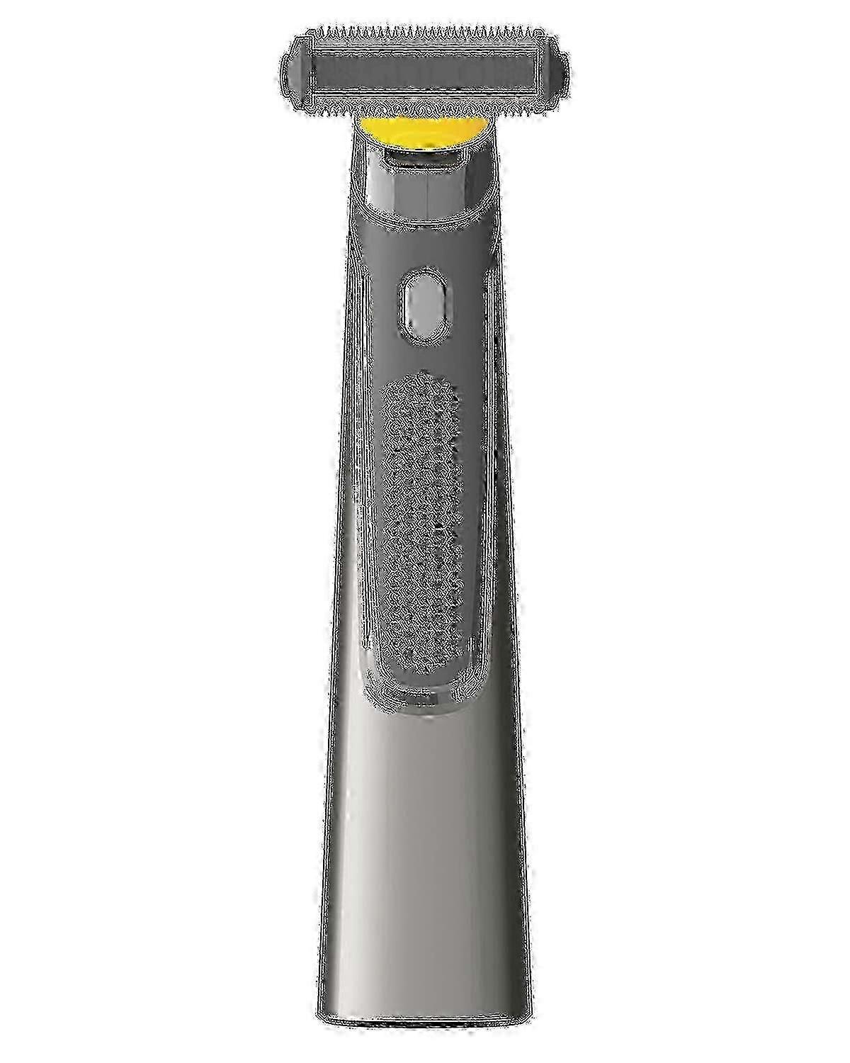 MicroTouch SOLO Titanium Rechargeable Electric Razor with Precision Trimmer Waterproof 3 Comb Attachments and USB Charging hwy