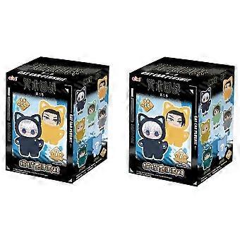 BandaiI Stock Genuine Eaki Jujutsu Kaisen Stagione 2 Cat Park Party Gojo Satoru Blind Box Peluche Borsa