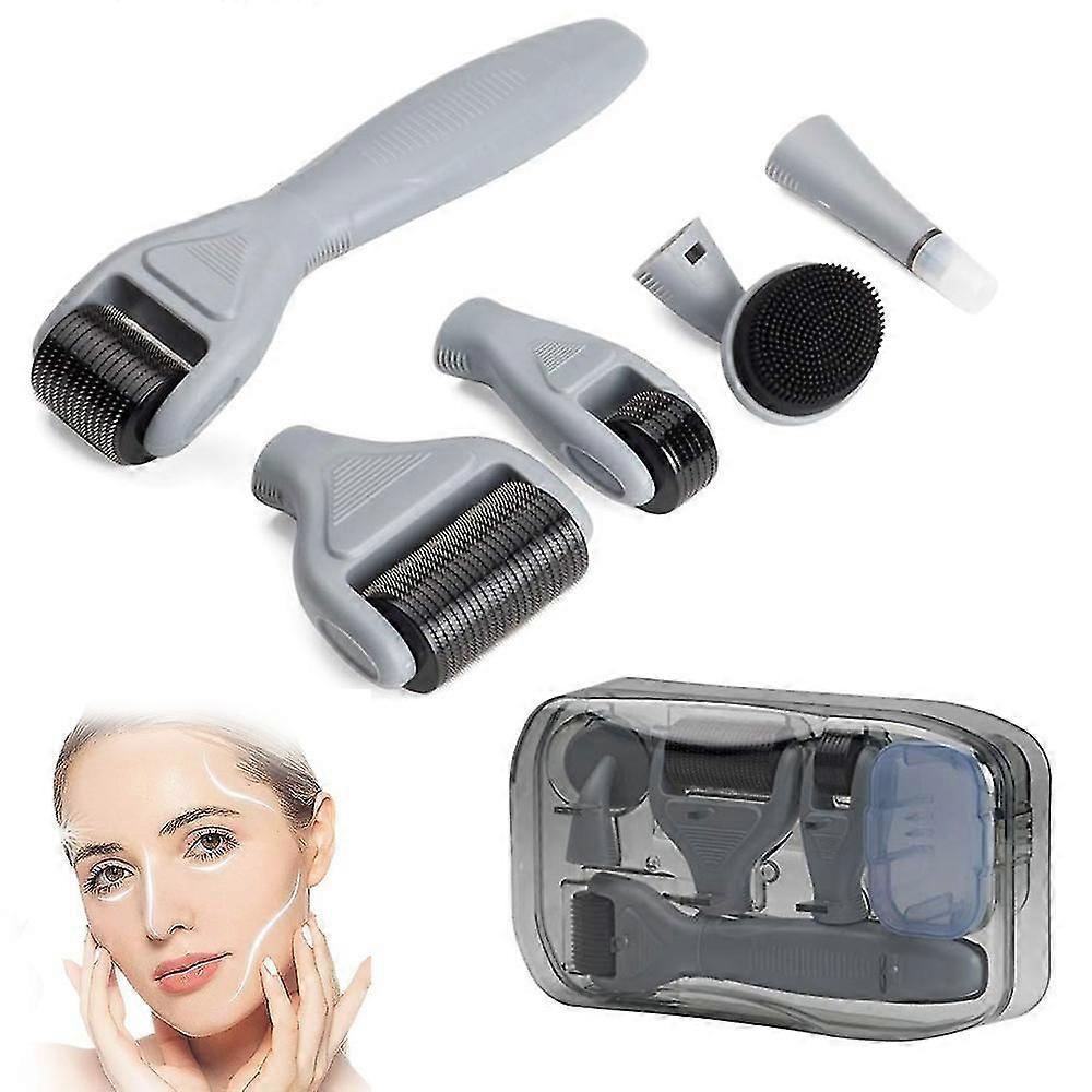 6 In 1 Microneedles Derma Roller For Face Care With Micro Needles